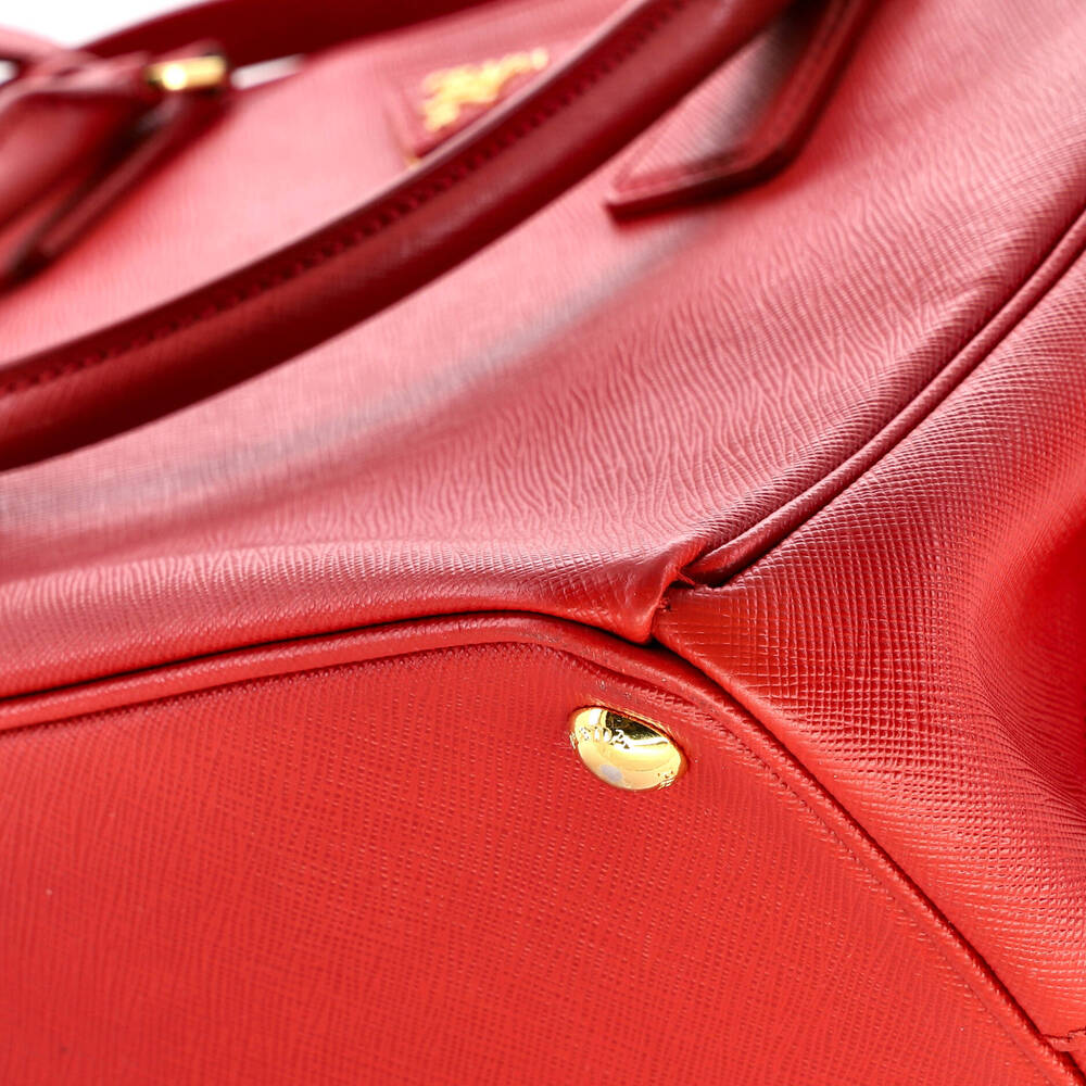 Prada Double Zip Lux Tote Saffiano #248554P10B - Picture 7 of 8
